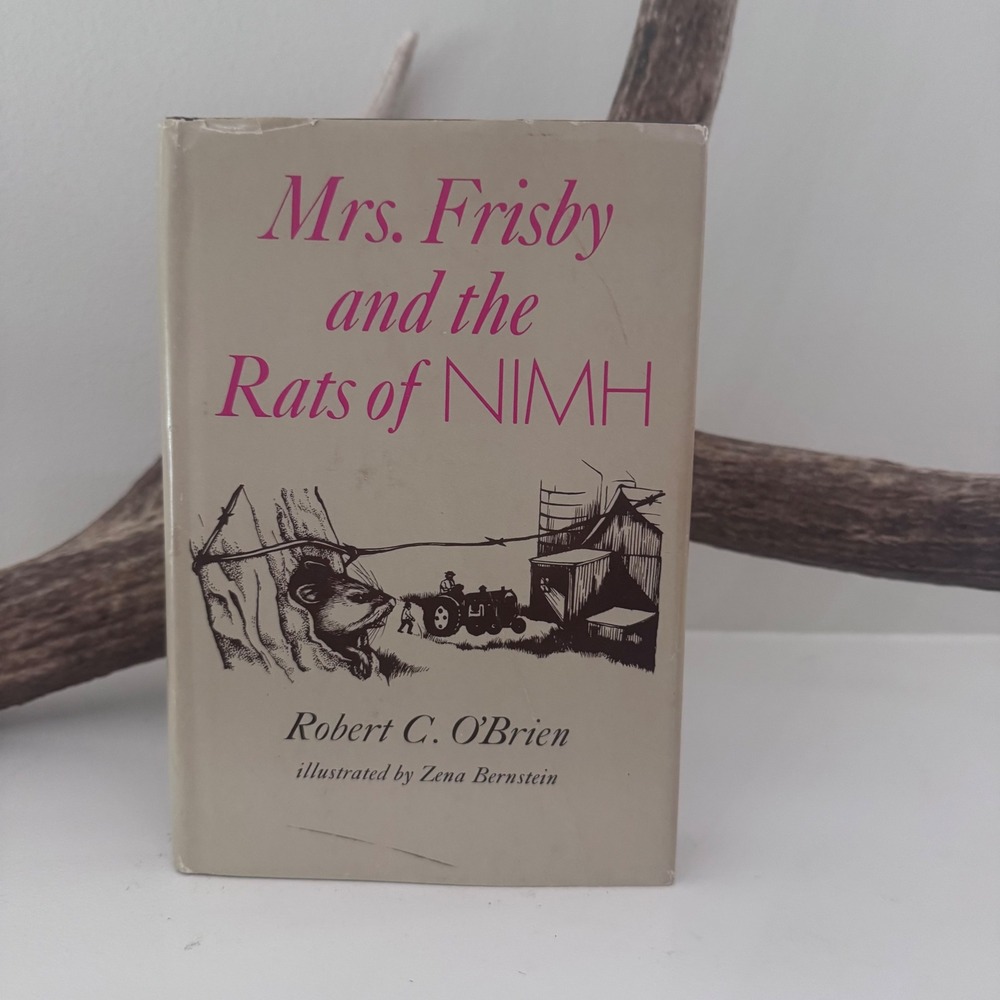 1st Edition Mrs. Frisby And The Rats Of NIMH Robert C OBrien 1971 HC Book Club